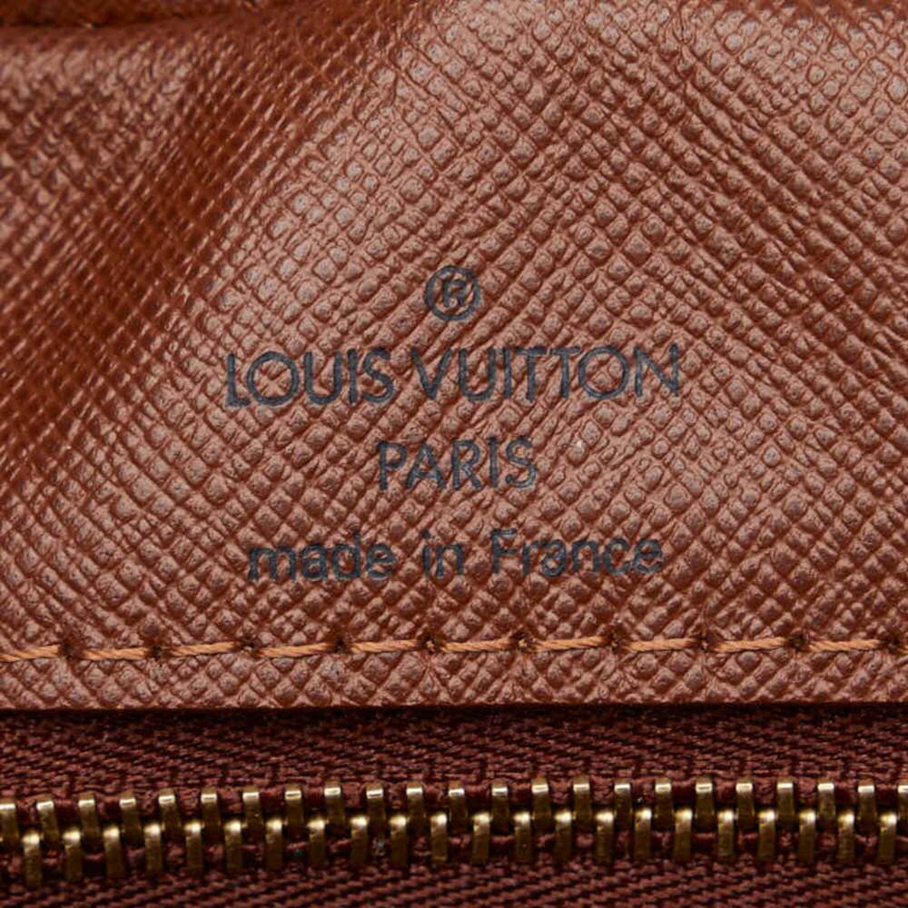 LOUIS VUITTON Authentic Brown Monogram Leather Shoulder Bag - Picture 9 of 11
